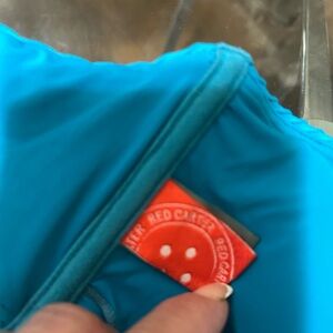 Red Carpet Swimwear Turquoise Bikini Top